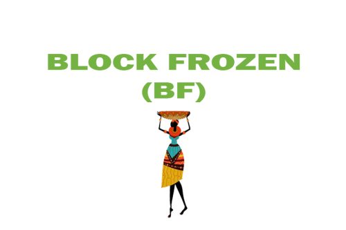 Block frozen